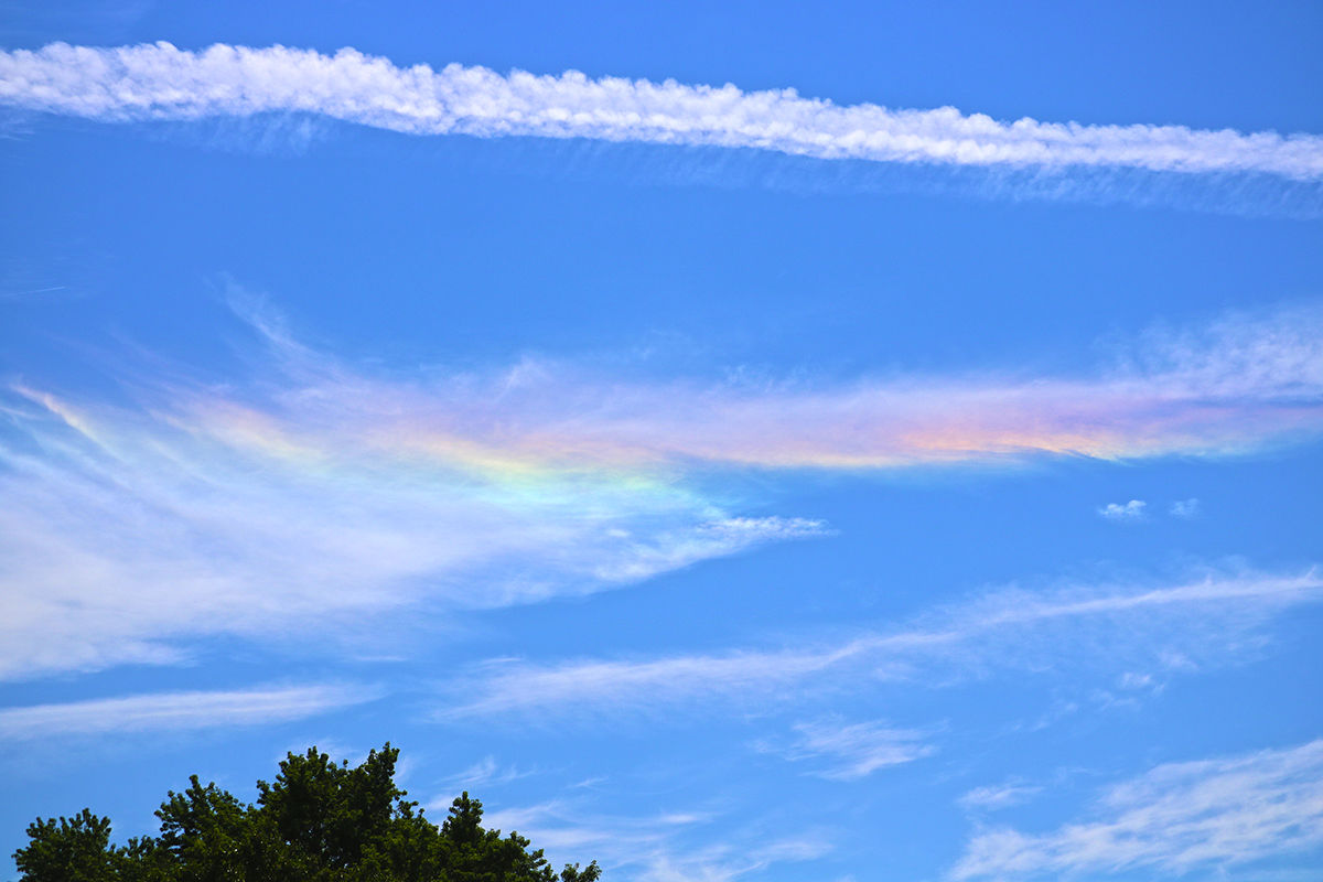 Cloud iridescence